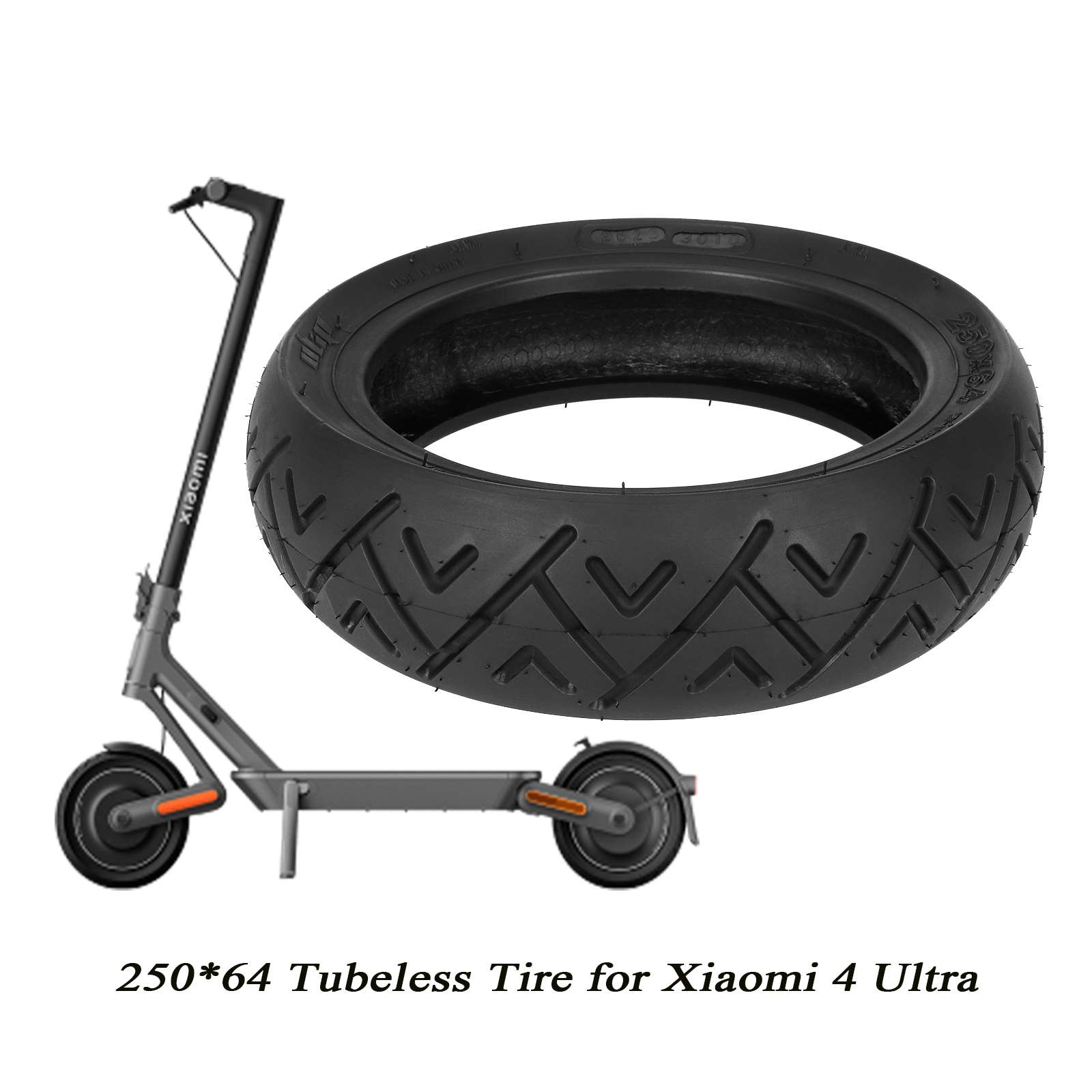 f56a0536ac9e42a9ab3678bb20fb0380 Pnevmatika 250X64 TUBELESS za Xiaomi 4 ULTRA - slika 1